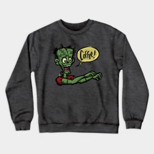 Frankenstein's Monster Coffee Crewneck Sweatshirt